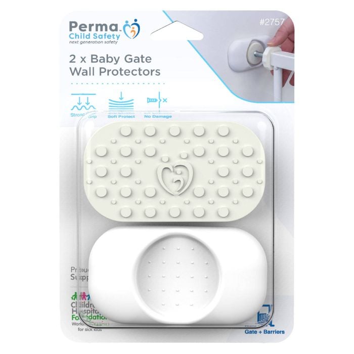 Perma Child Safety Baby Gate Wall Protectors - 2 Pack