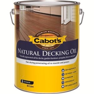 Cabot's 10L Kwila Natural Decking Oil