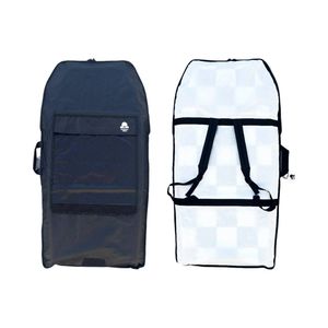 Summer vibes Lite Boogie Board Backpack Boardbag Cover - Black