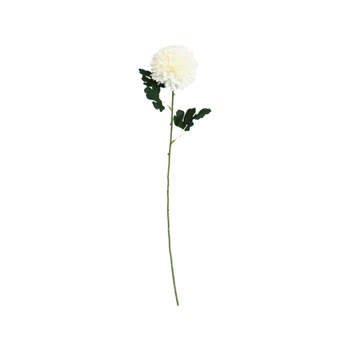 55cm White Dahlia Artificial Flower