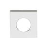 Lockwood Chrome Plate Velocity Passage Square Rose Trim