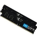Crucial 64GB (2x32GB) DDR5 UDIMM 4800MHz CL40 Desktop PC Memory