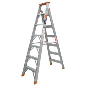 Citeco 2.1 - 3.8m 150kg Industrial Aluminium Dual Purpose Ladder