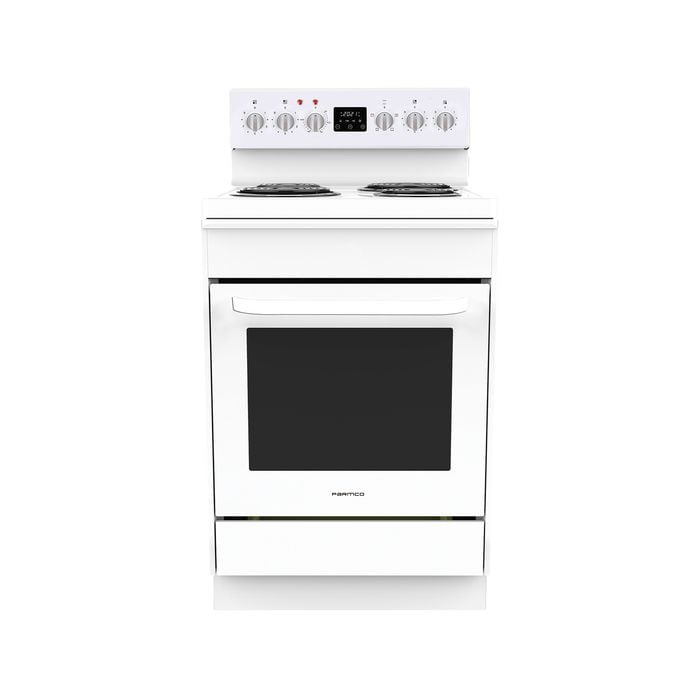 Parmco 600mm 4 Function 76L Radiant Coil Freestanding Oven