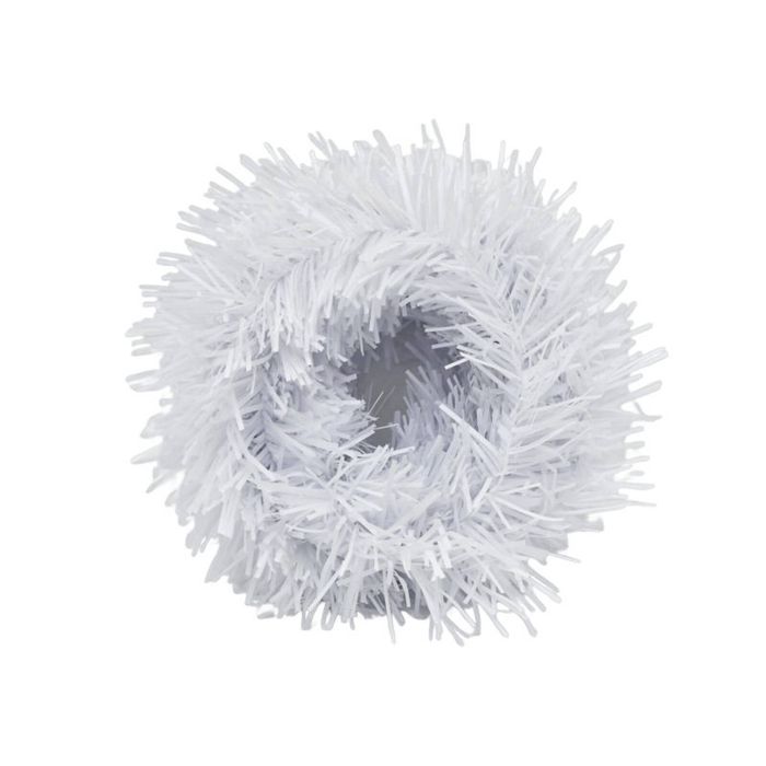 Catzon 16.5M Artificial Christmas Wreath Garland Decoration-White