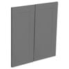 Kaboodle Smoked Grey Alpine Corner Base Cabinet Door - 2 Pack
