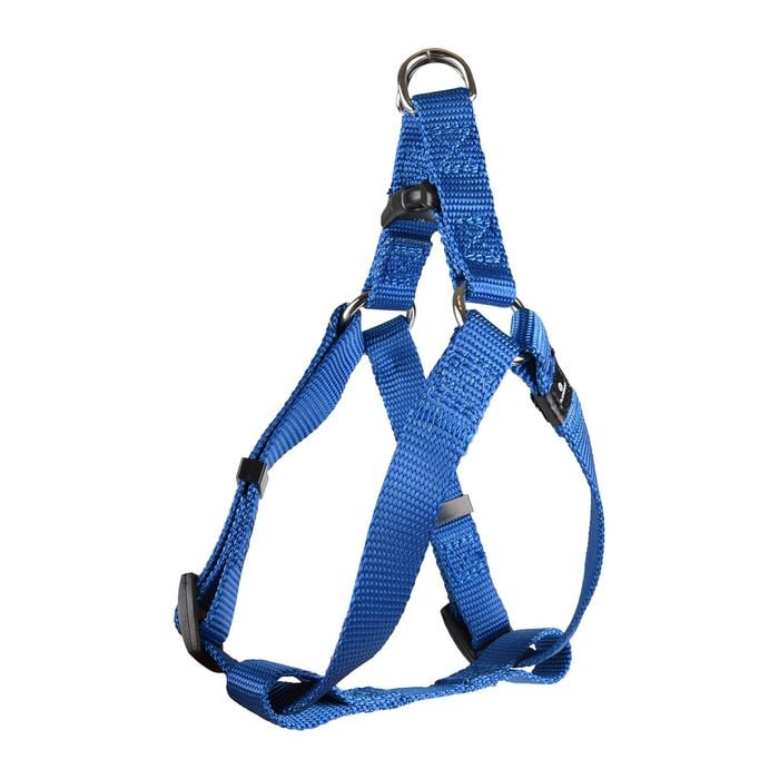 Flamingo Small Blue Ziggo Step&Go Dog Harness