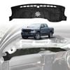 Luxury 3D Dash Mat Pad Cover Non-Slip for Ford Next-Gen Ranger 2022-2025 Microfiber Leather