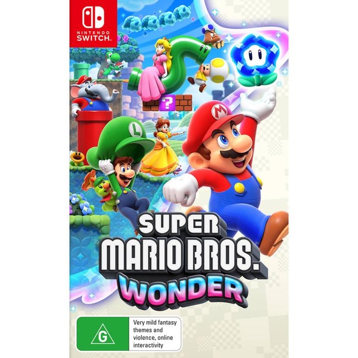 Nintendo Switch SWI Super Mario Bros Wonder Action Adventure Video Game