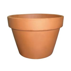 Northcote Pottery 21cm Terracotta Italian Squat Pot