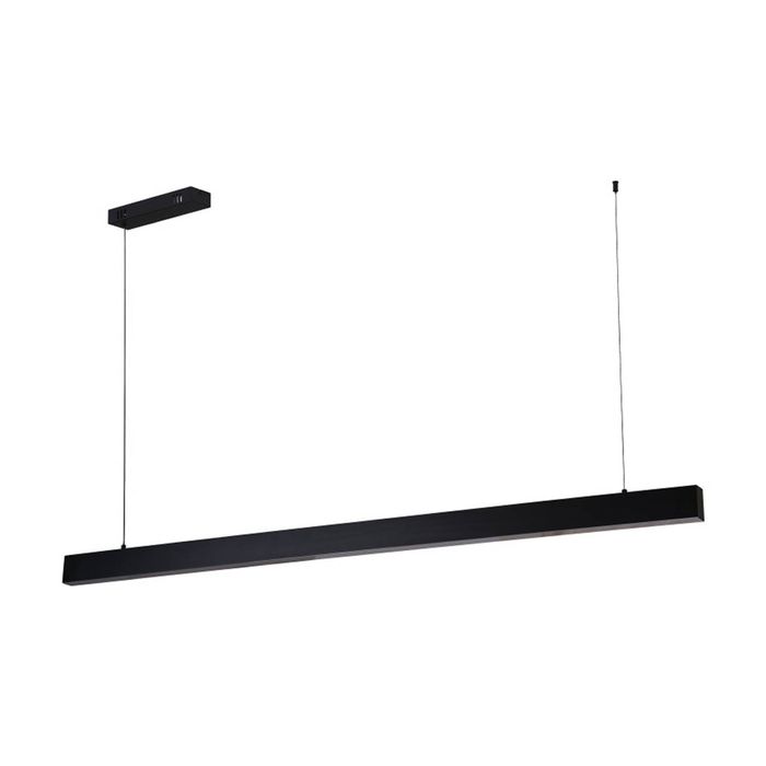 Lexi Lighting Maisie Small Matt Black LED Pendant Light 40W Dimmable 4000LM