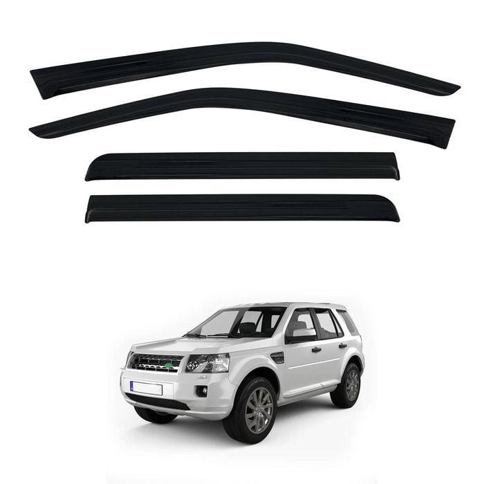 AUSGO Luxury Weather Shields For Land Rover Freelander 2 2007-2014 Weathershields Window Visors Wind Deflectors