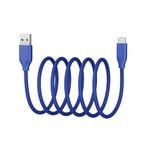 Click Magnetic Braided USB-A To USB-C Cable