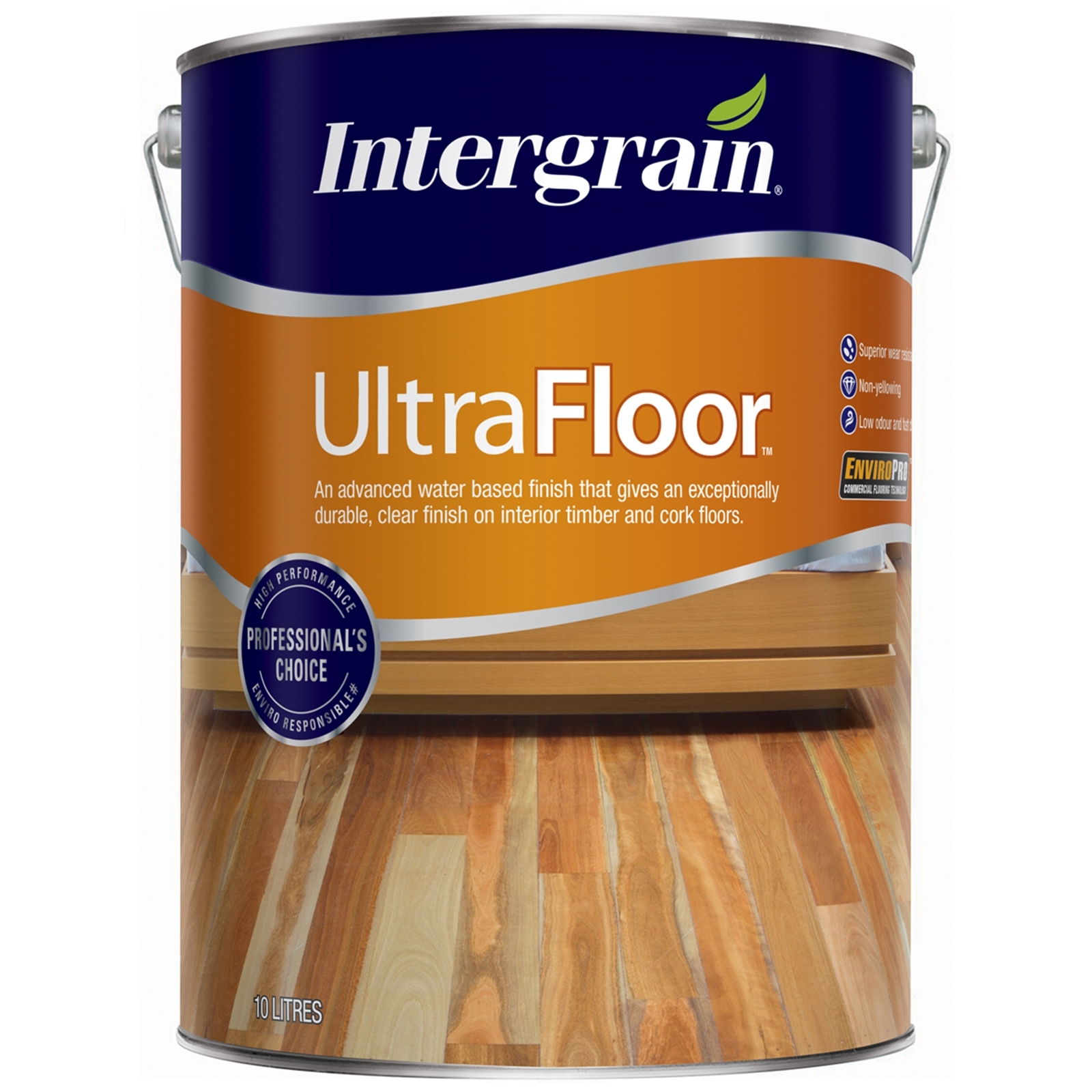 Intergrain 10L UltraFloor Satin Interior Timber Finish product image