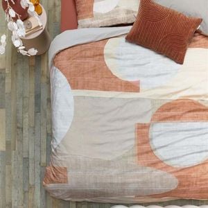 VTWonen Queen Natural Pale Colouring Natural Cotton Quilt Cover Set