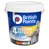 British Paints 10L Black Low Sheen 4 Seasons Exterior Paint