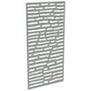 ProtectorAl 300 - 1200 x 1201 - 2400mm Palladium Silver Slate Unframed Solid Aluminium Decorative Panel 