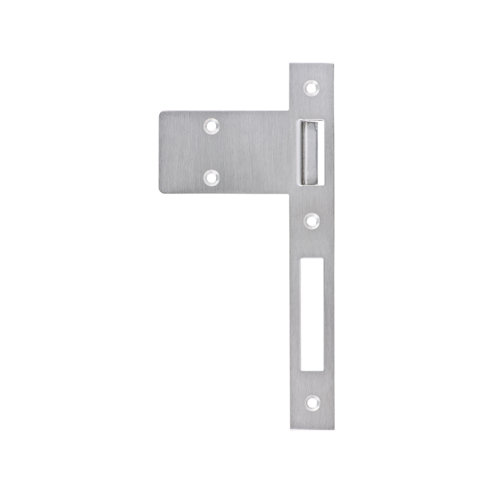 Lane Satin Stainless Steel Extended Lip Strikerplate