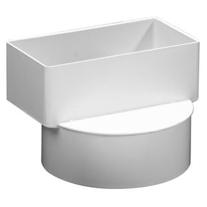 Holman 100 x 50 x 75mm PVC Stormwater Downpipe Adaptor