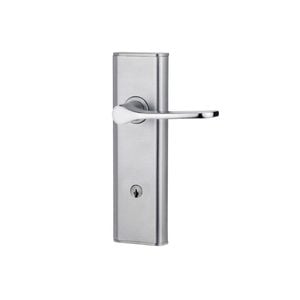 Lockwood Satin Chrome Nexion Vision 34 Entrance Lockset