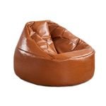 MarloW PU Leather Bean Bag Cover 300L Tan