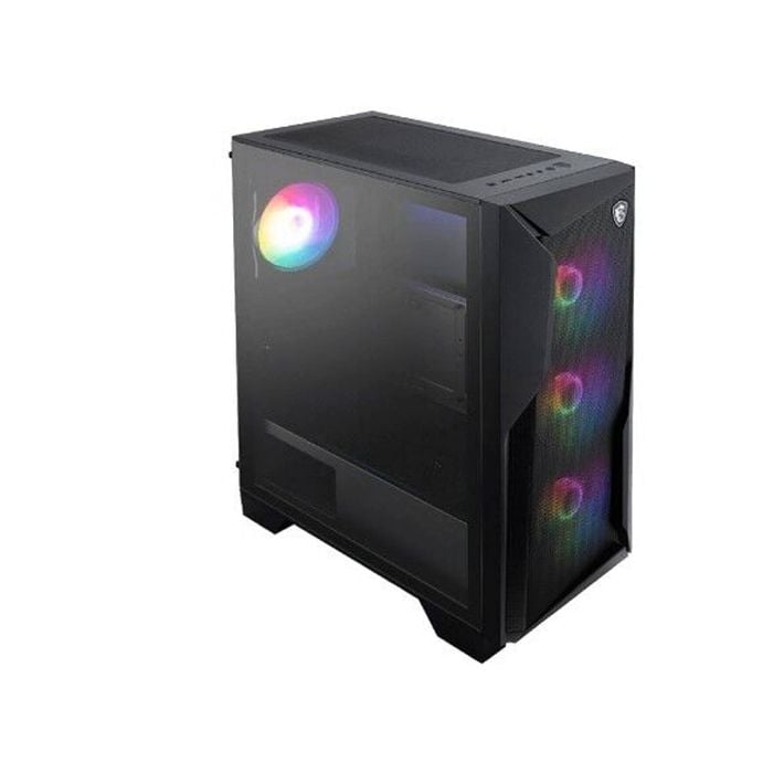 Msi Mag Forge 130a Airflow Atx Case, 2x Usb 5gbps, 1x Mic-in / Audio-out, 1x Led, 3x 2.5', 2x 2.5'/3.5', Atx / Micro-atx / Mini-