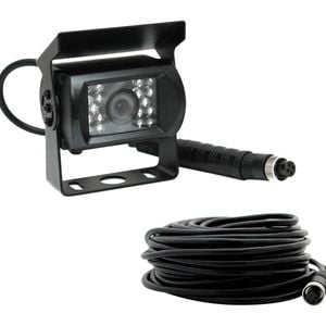 Elinz 4 PIN Heavy Duty 12V 24V CCD IR Reversing Camera 20M
