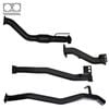Ignite Exhausts Turbo Back For Toyota Landcruiser 76 Series Wagon 3" Cat & Pipe Only 409 Stainless Steel