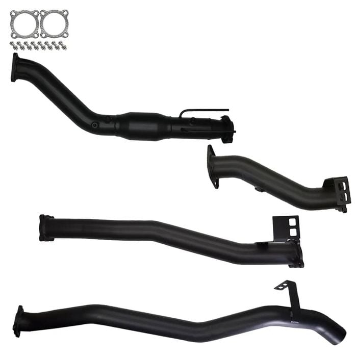 Ignite Exhausts Turbo Back For Toyota Landcruiser 76 Series Wagon 3" Cat & Pipe Only 409 Stainless Steel