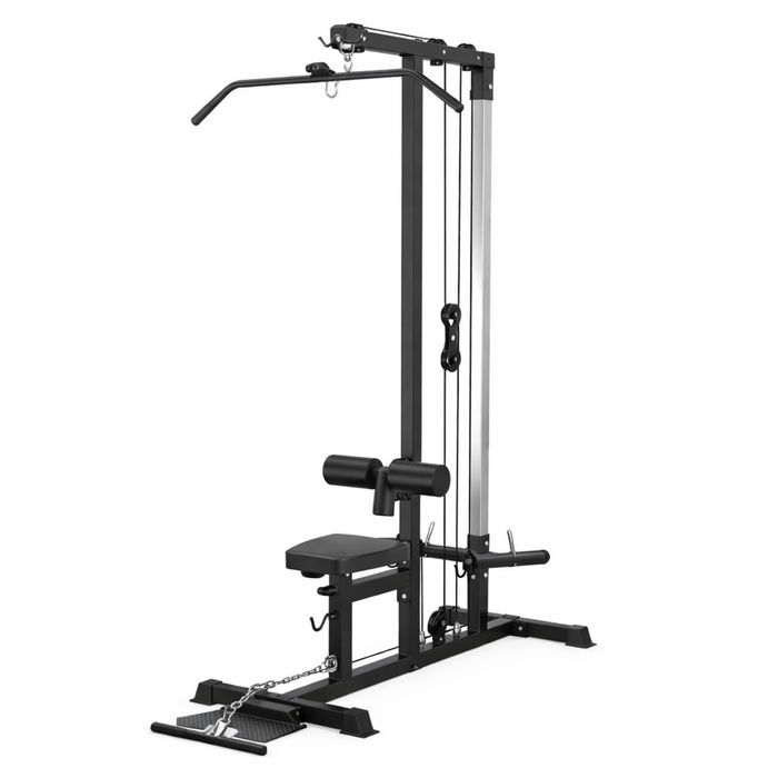 Fitness Master Pulldown Low Row Plate Loaded Weights Plates Home Gym 120kg