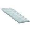 6x Bas Phillips Cairo Ribbed Towel Collection Cotton Face Washer 33cm Aqua Ice