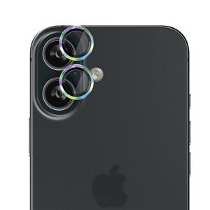EFM Camera Lens ArmourFor iPhone 16 / 16 Plus - Rainbow