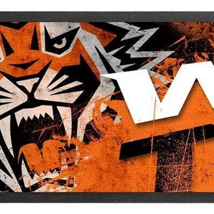 NRL Logo Bar Runner - West Tigers - Bar Mat - 25cm x 90cm