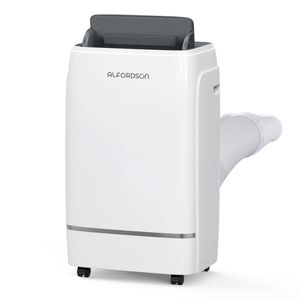 Alfordson 5-in-1 Portable Air Conditioner 14000btu Cool&heat Dehumidifier Fan
