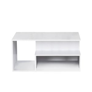 European Cabinetry White Valencia Coffee Table