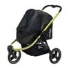 Ibiyaya The Beast Pet Jogging Stroller/Carrier for Pets up to 25kg Jet Black