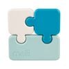 Melii Luxe Puzzle Container - Blue