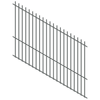 ProtectorAl 1201-2400W x 1800H Monument Radiator Pool Fence Panel Raked 16-30º