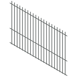 ProtectorAl 1201-2400W x 1800H Monument Radiator Pool Fence Panel Raked 16-30º
