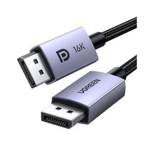 Ugreen 16k Displayport 2.1 Cable 3m Ultra High Resolution 40gbps Hdr Gaming Monitor Lead