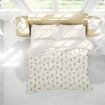 3D Creamy White Football Soccer Player Quilt Cover Set Bedding Set Pillowcases 182