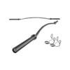 Olympic Bow Bar - Bent Squat Shrugs Barbell - 224cm - 20kg - Free Spring Collars