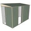 Build-a-Shed 1.5 x 3 x 2m Single Sliding Side Door Skillion Shed - Green