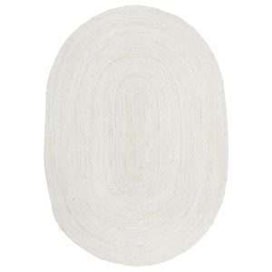Bryn White Oval 220X150Cm Rug