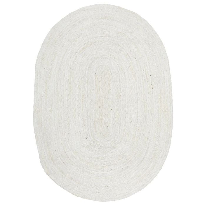 Bryn White Oval 220X150Cm Rug