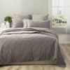 Renee Taylor Attwood VT Super King Bed Quilted Coverlet Stone Washed Cotton CHCL