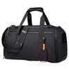 Nylon Travel Bag With Shoe Compartment