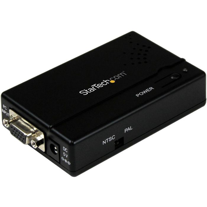 StarTech.com VGA2VID Signal Converter - External - TAA Compliant - Functions: Signal Conversion, Video Conversion - VGA