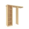Lugna 1800mm Sand Built In Wardrobe Package 1