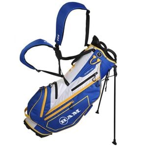 Ram Golf Fx Lightweight Golf Stand Carry Bag - Blue/white